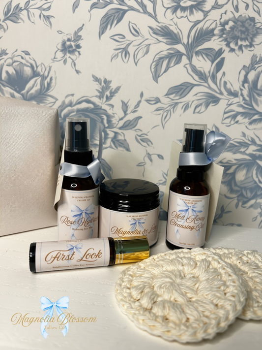 Magnolia Blossom Face Routine