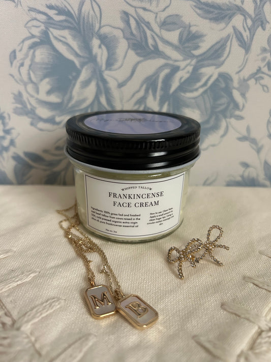 Frankincense Face Cream Whipped Tallow