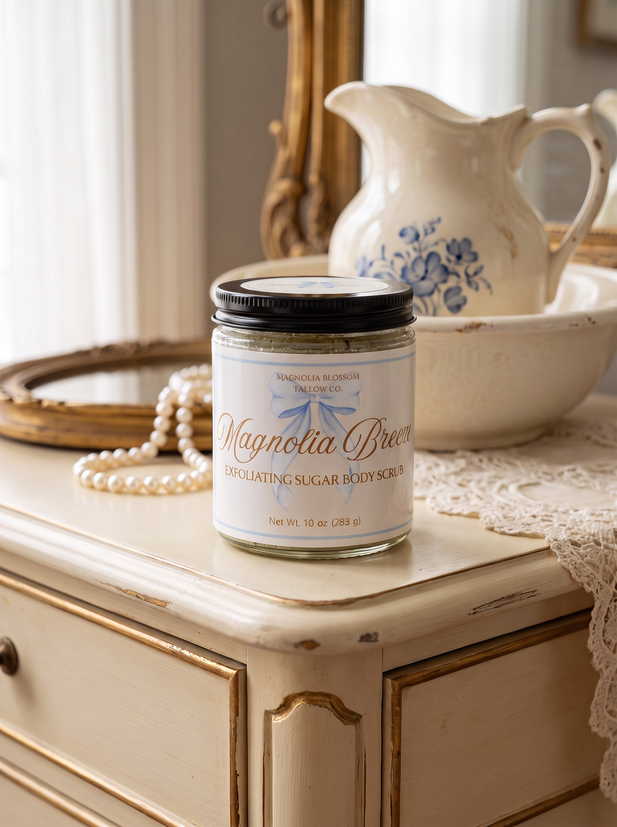Magnolia Breeze Exfoliating Sugar Scrub